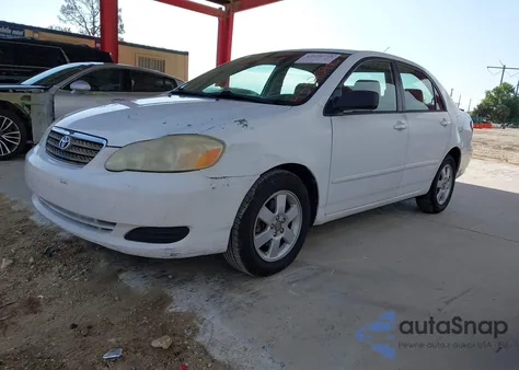 2007 Toyota Corolla Le from USA, damaged, VIN 1NXBR32EX7Z801378